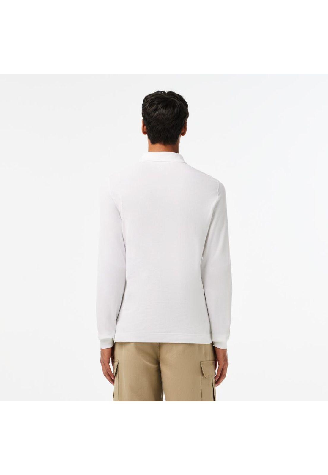 Polera Polo Lacoste PH4013 Hombre Blanco-1