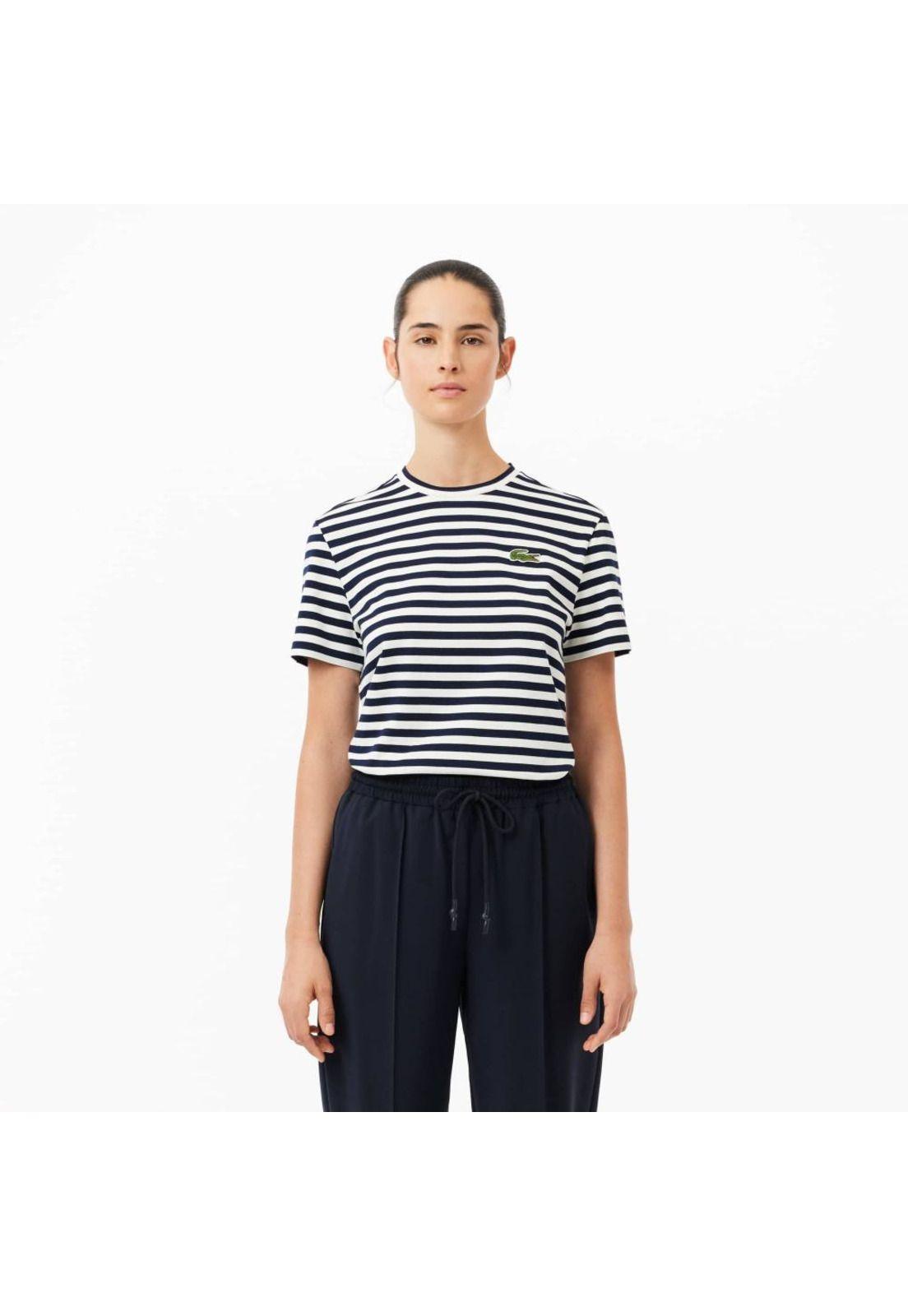 Polera Lacoste TF2594 Mujer Negro-0