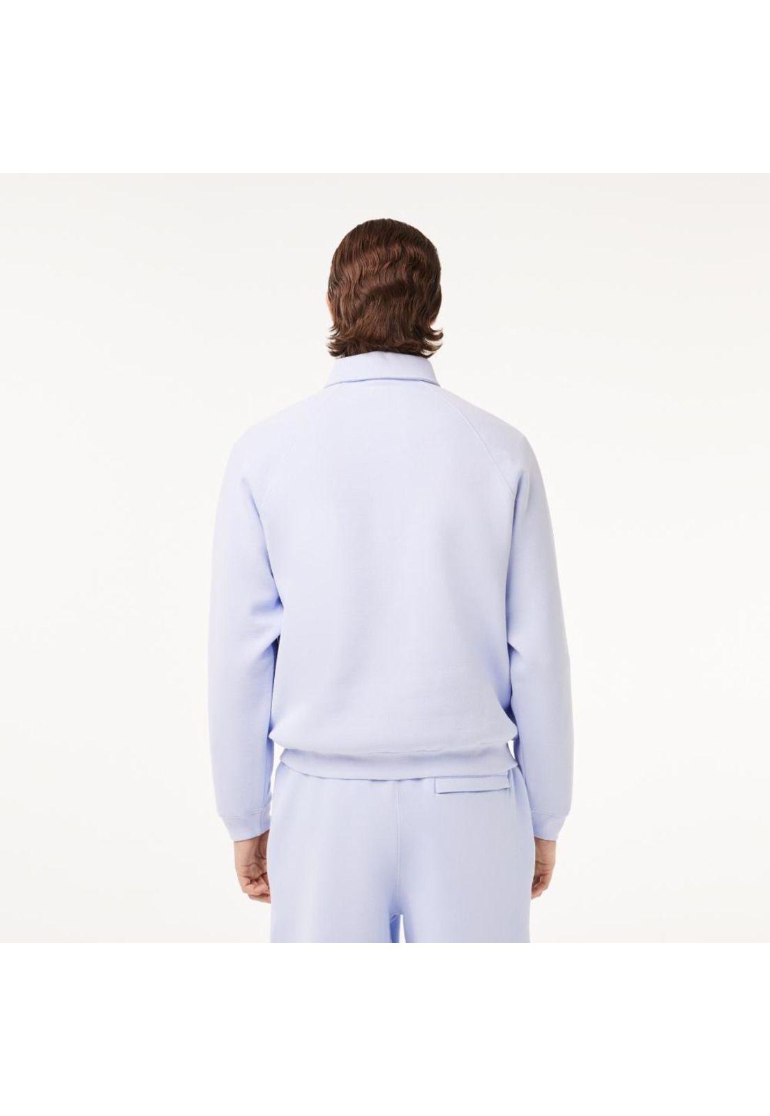 Poleron Lacoste SH7881 Hombre Gris-2