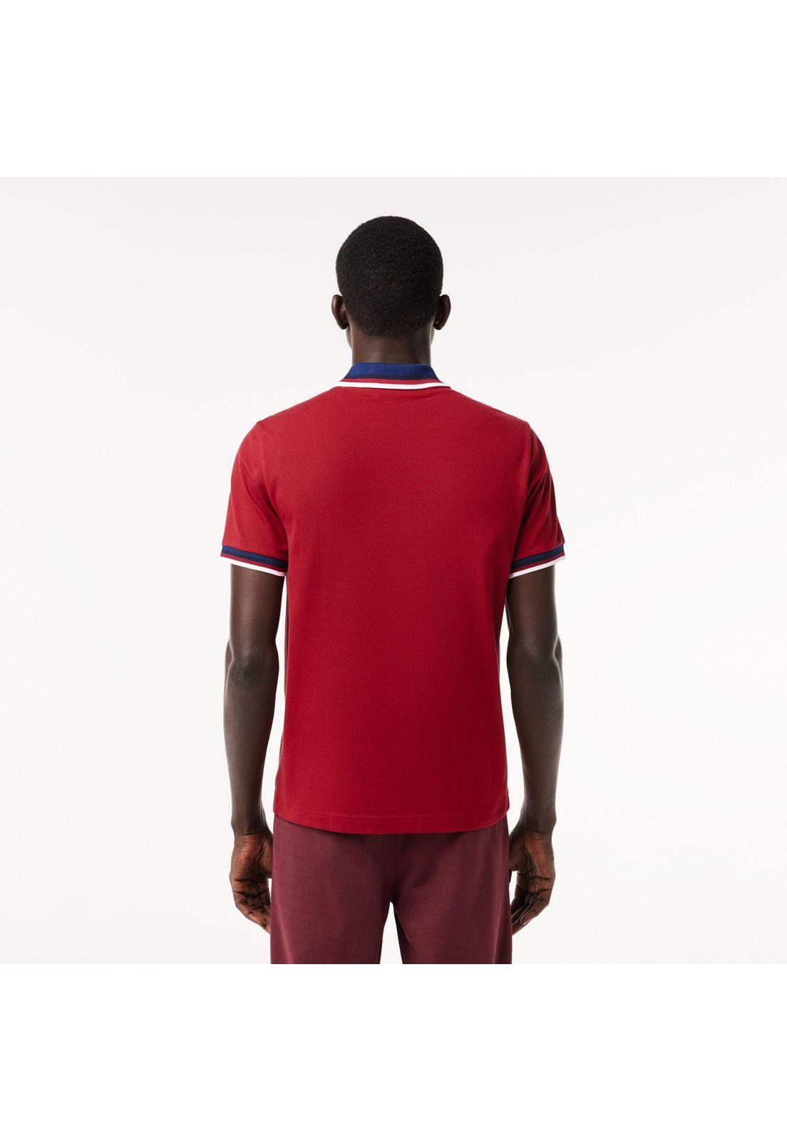 Polera Polo Lacoste PH3461 Hombre Rojo-1