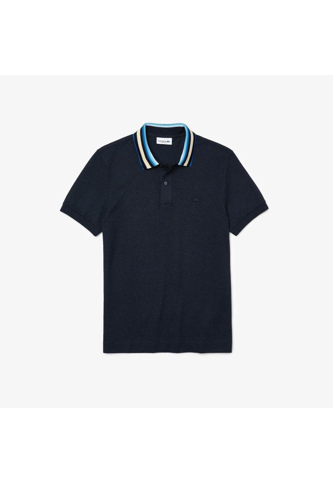 Polera Polo Lacoste PH806 Hombre Azul-1