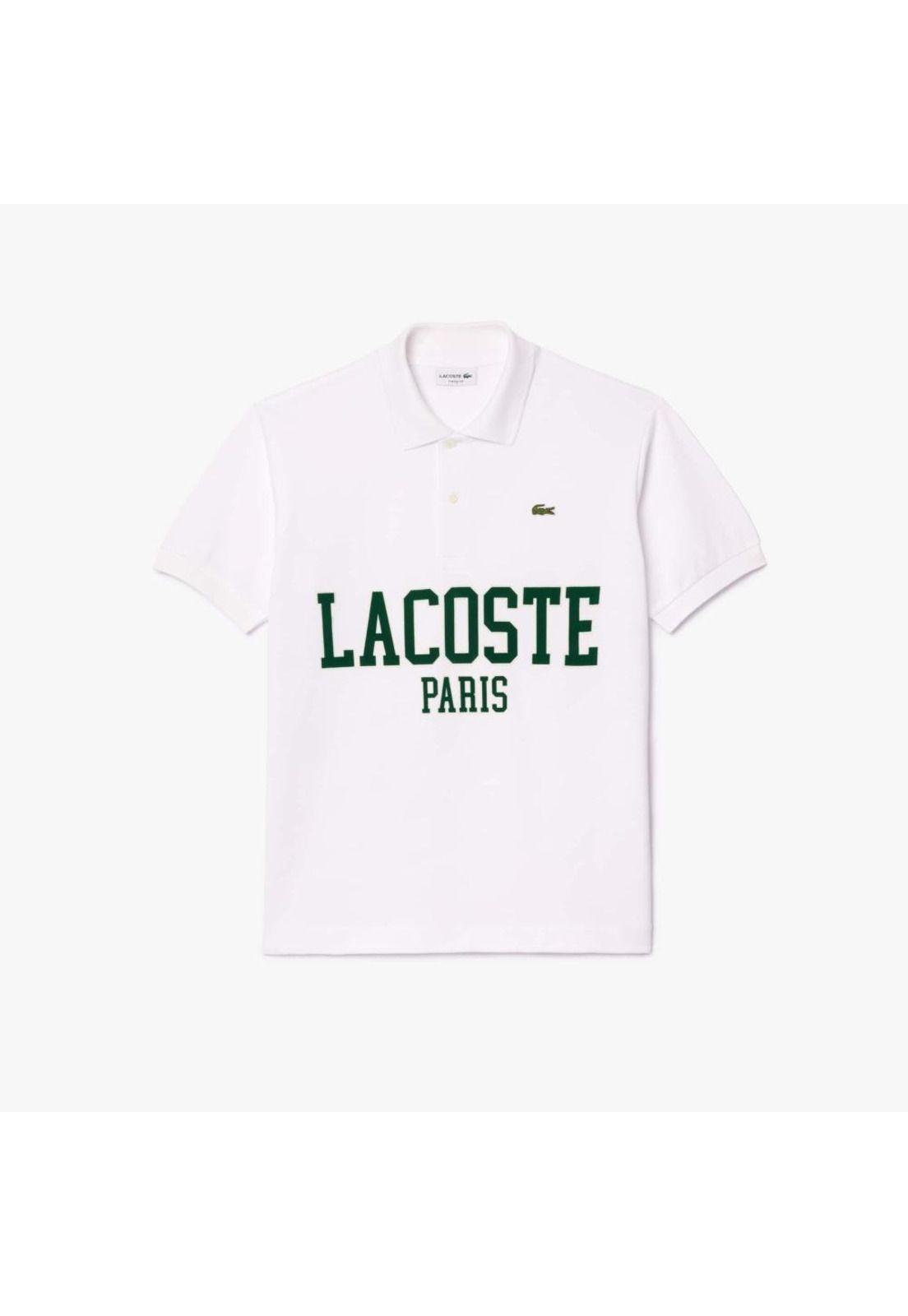 Polera Polo Lacoste PH7419 Hombre Blanco-1