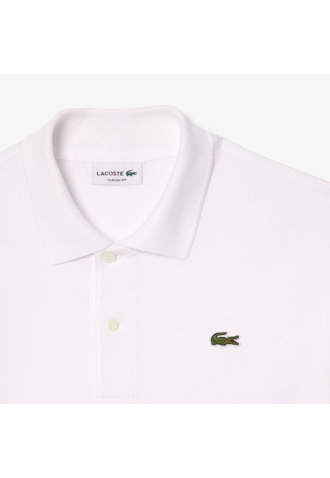 Polera Polo Lacoste PH7419 Hombre Blanco-4