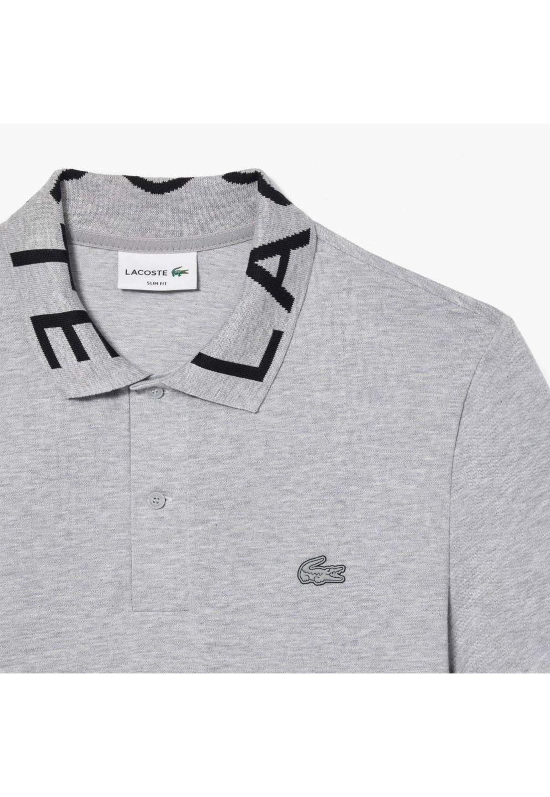 Polera Polo Lacoste PH7495 Hombre Gris-3