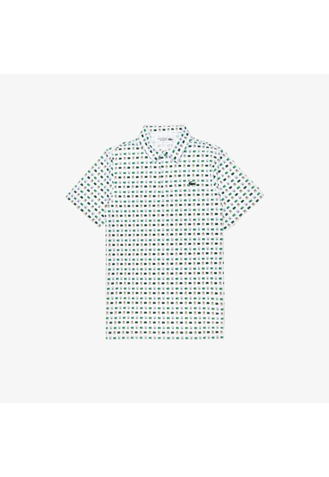 Polera Polo Manga Corta Hombre Lacoste DH5175 Blanco-0