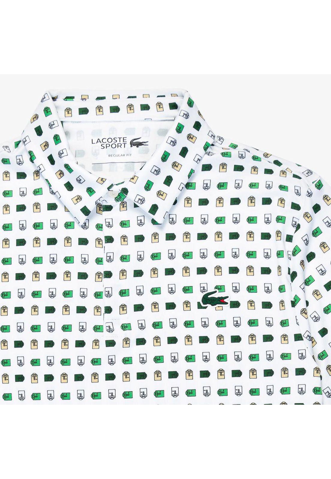 Polera Polo Manga Corta Hombre Lacoste DH5175 Blanco-1