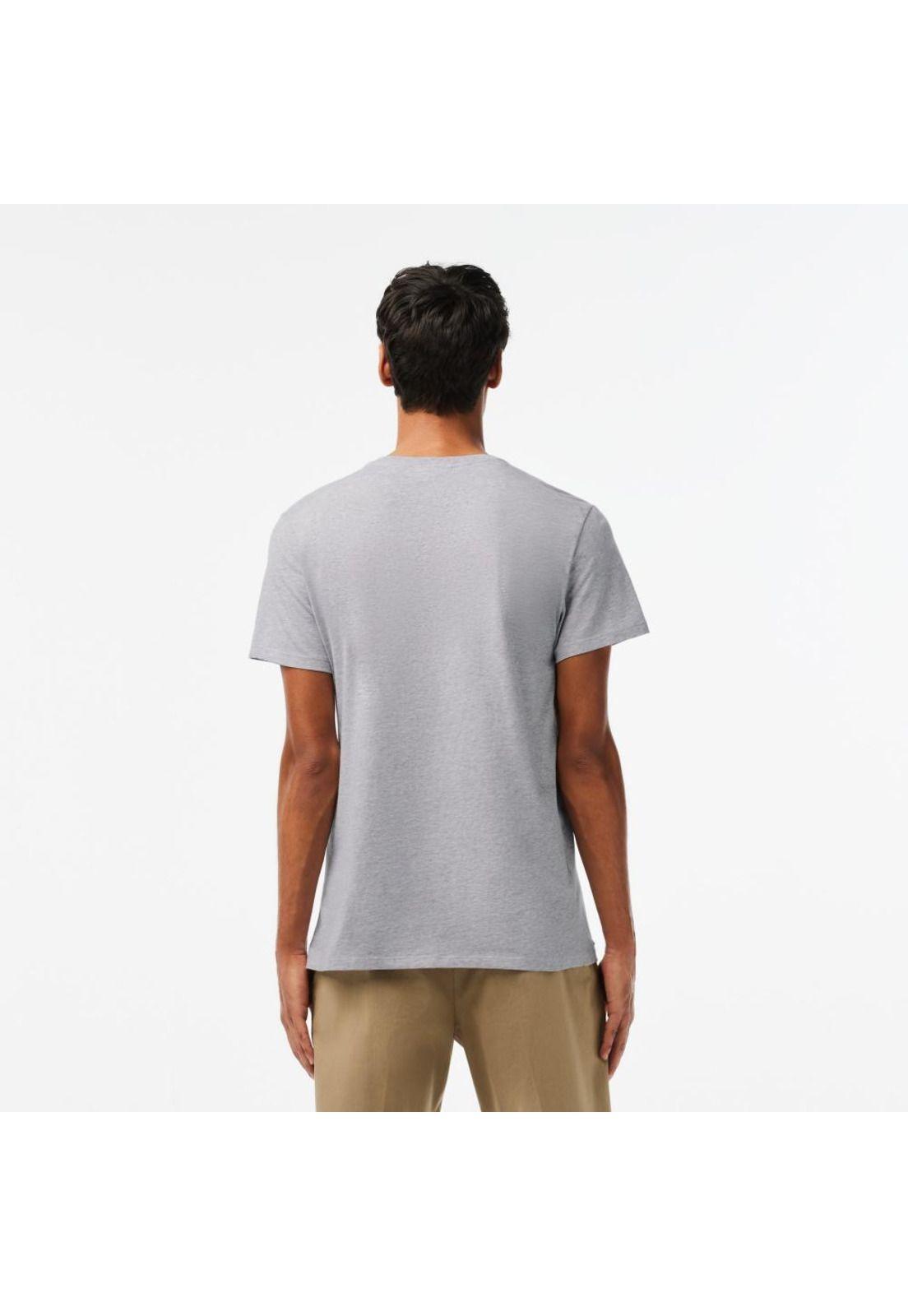 Polera Lacoste TH6710 Hombre Gris-2