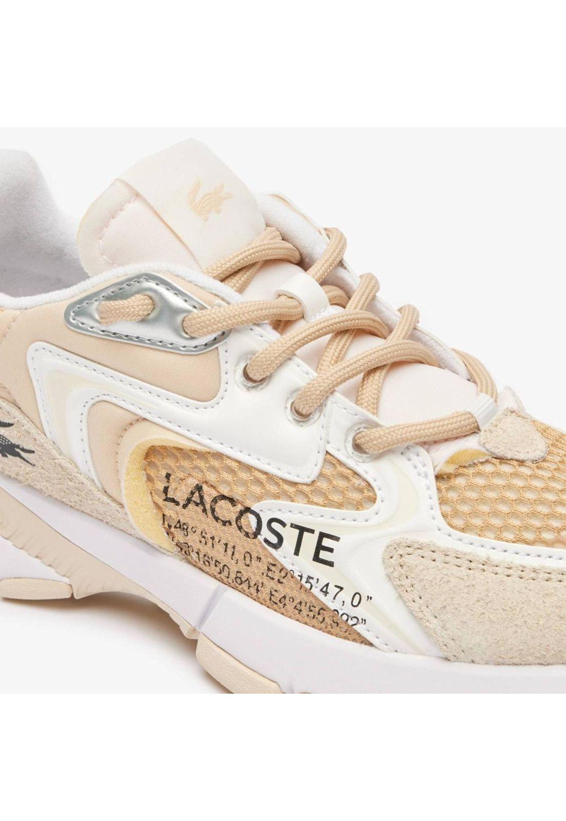Zapatilla Urbana L003 neo Lacoste Mujer Beige-5