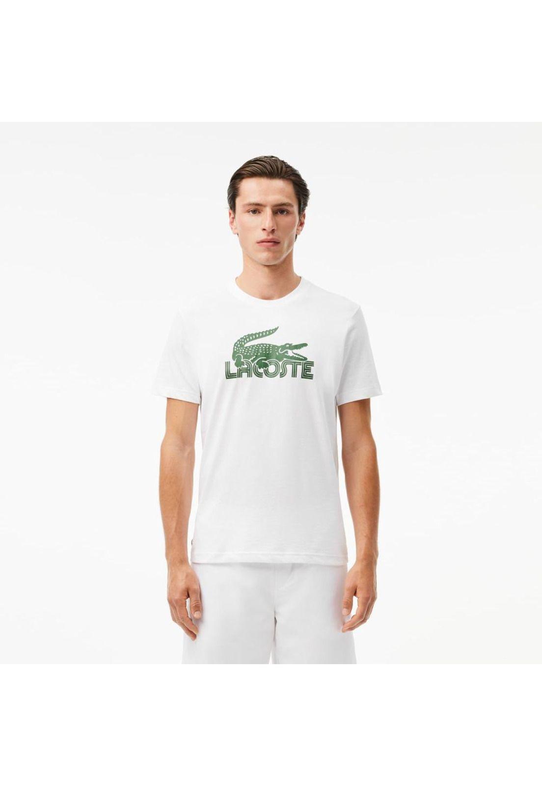 Polera Manga Corta Hombre Lacoste TH2508 Negro-0