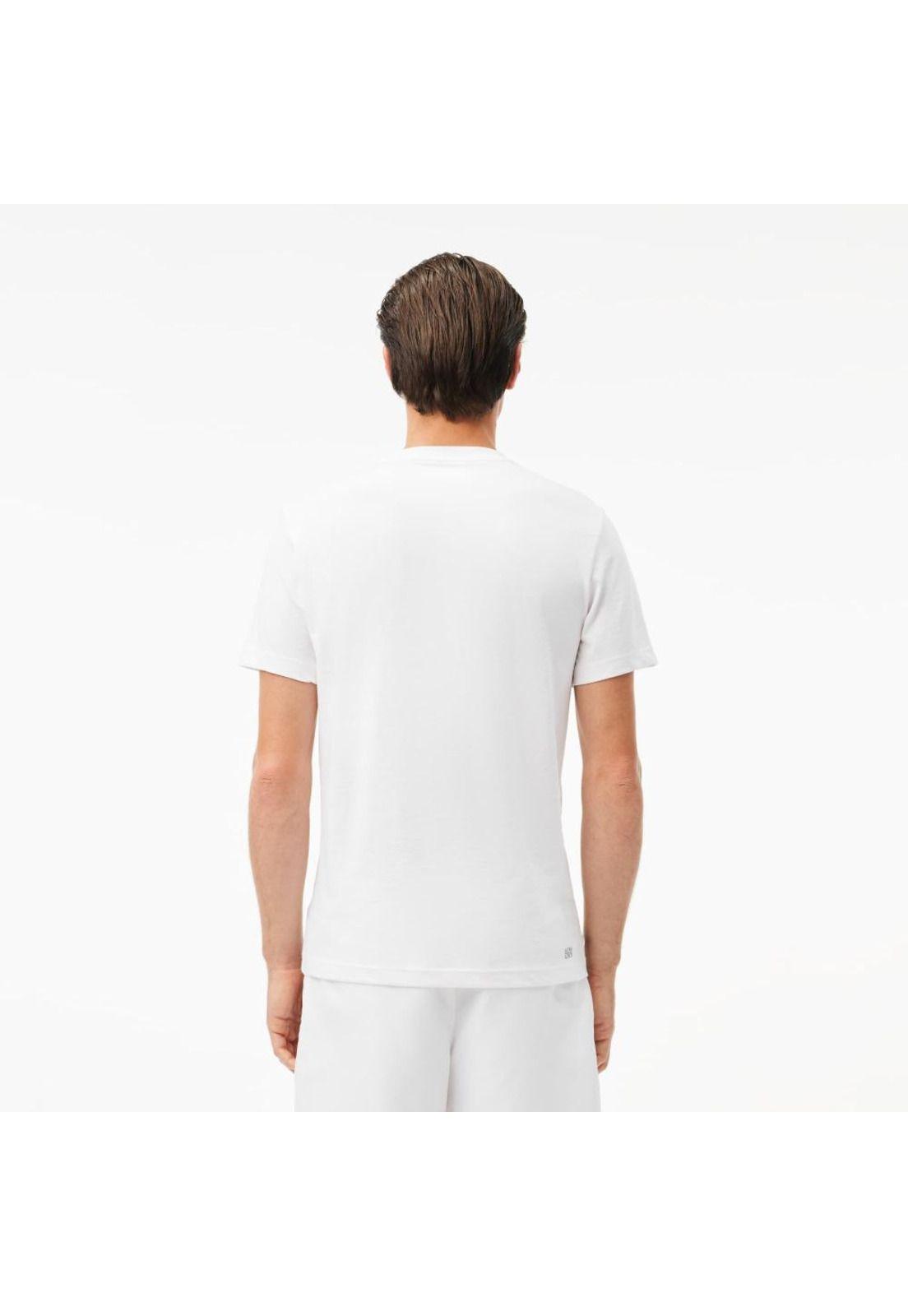 Polera Manga Corta Hombre Lacoste TH2508 Negro-1
