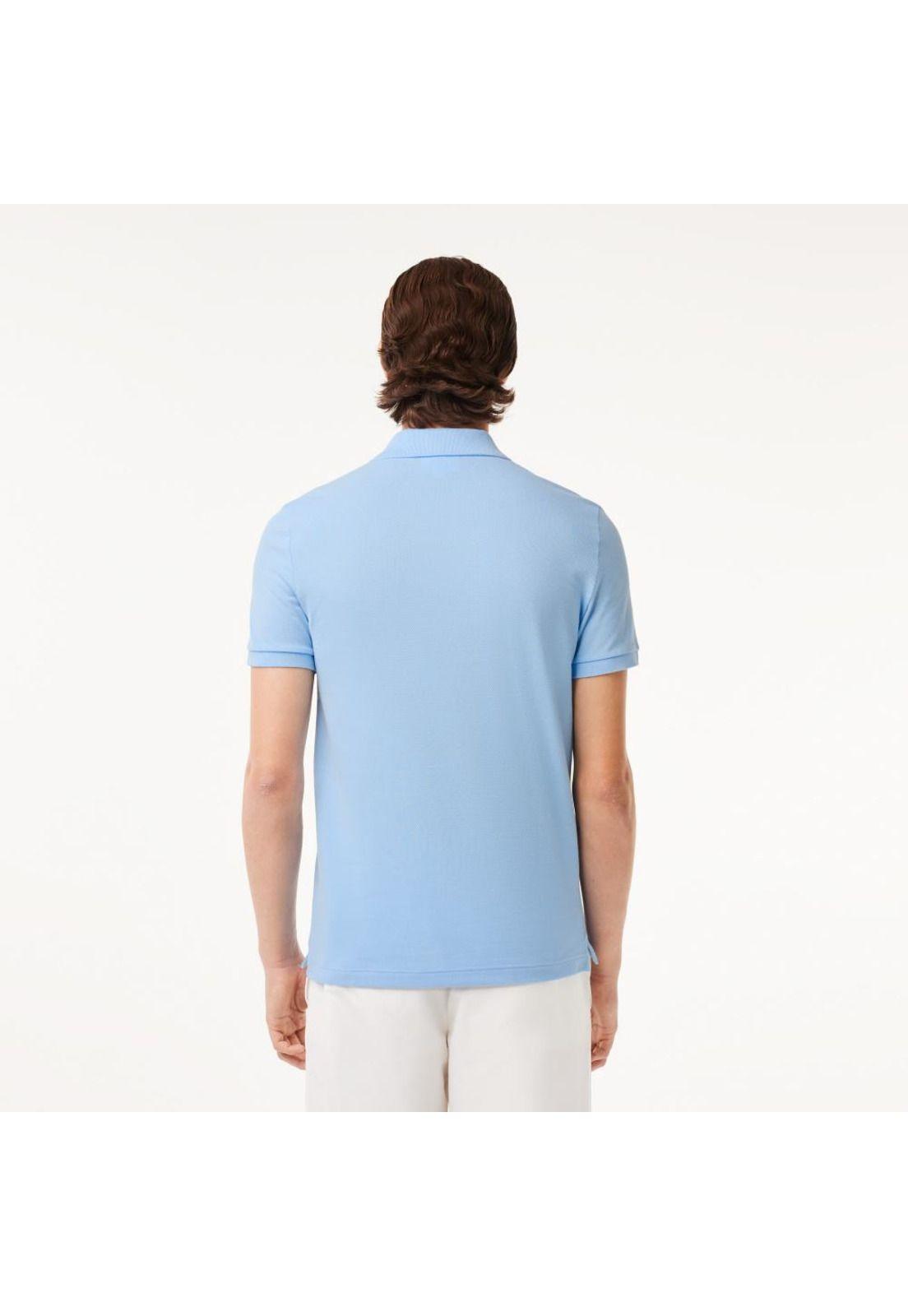 Polera Polo Lacoste PH4012 Hombre Celeste-1