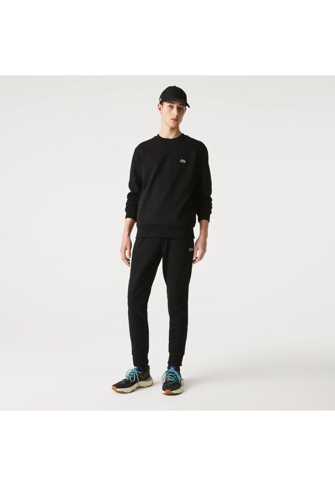 Jogger Buzo Algodón Hombre Lacoste XH8693 Azul-0