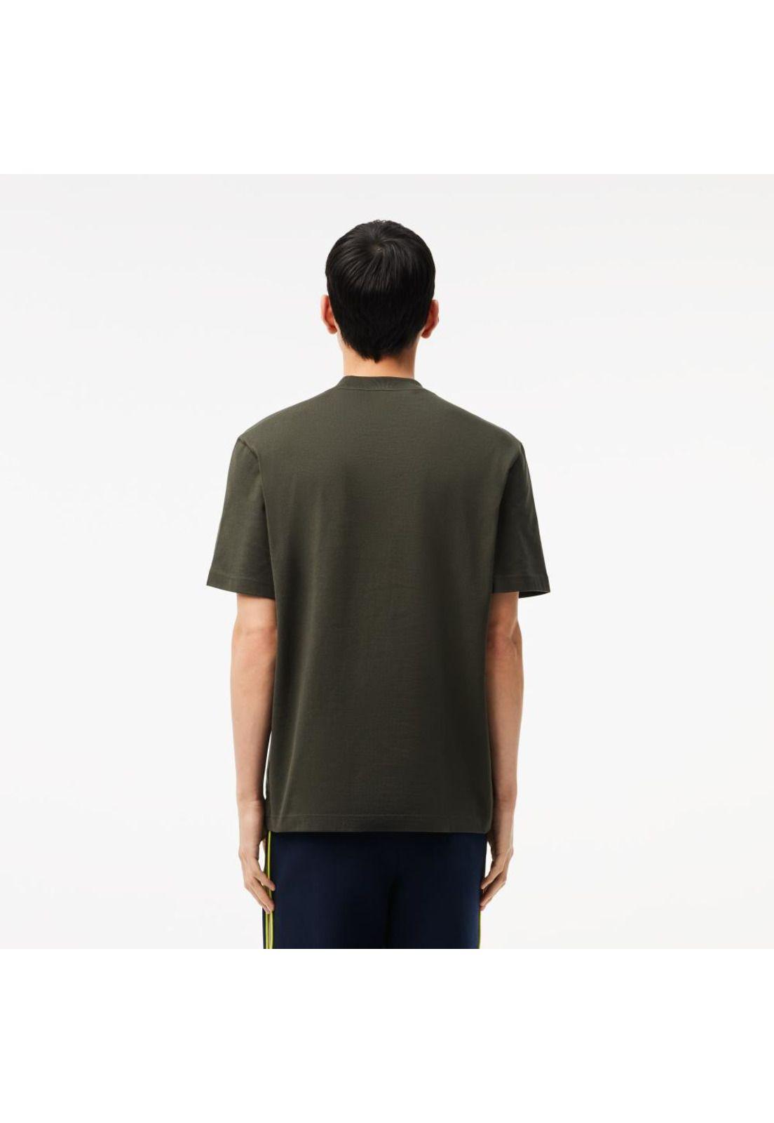 Polera Lacoste TH2806 Hombre Verde-1