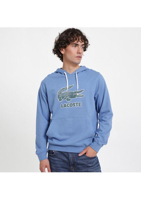 Poleron Lacoste SH3229 Hombre Celeste-0