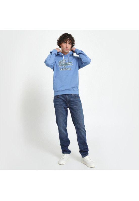 Poleron Lacoste SH3229 Hombre Celeste-1