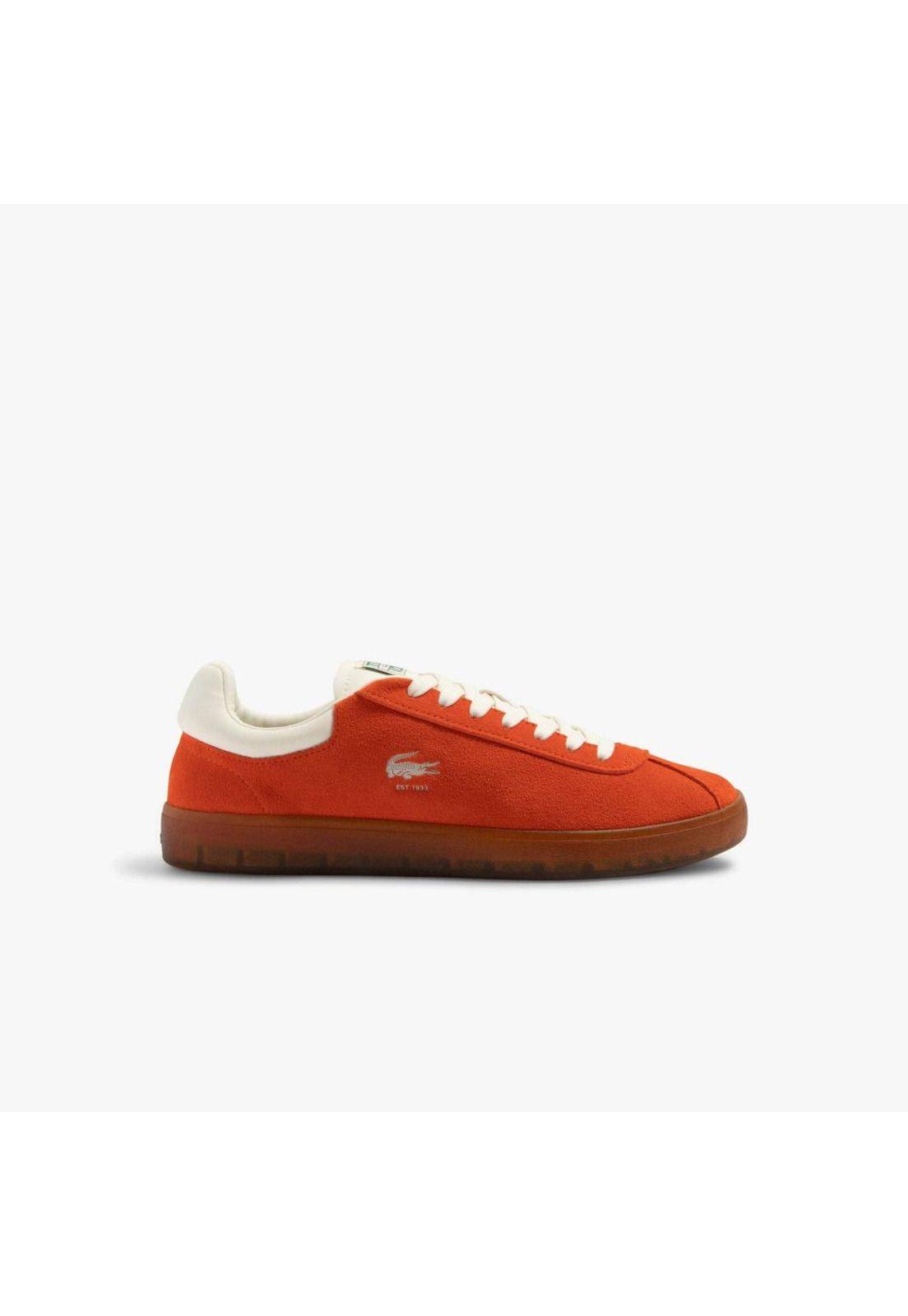 Zapatilla Lacoste Baseshot Hombre Naranja-0