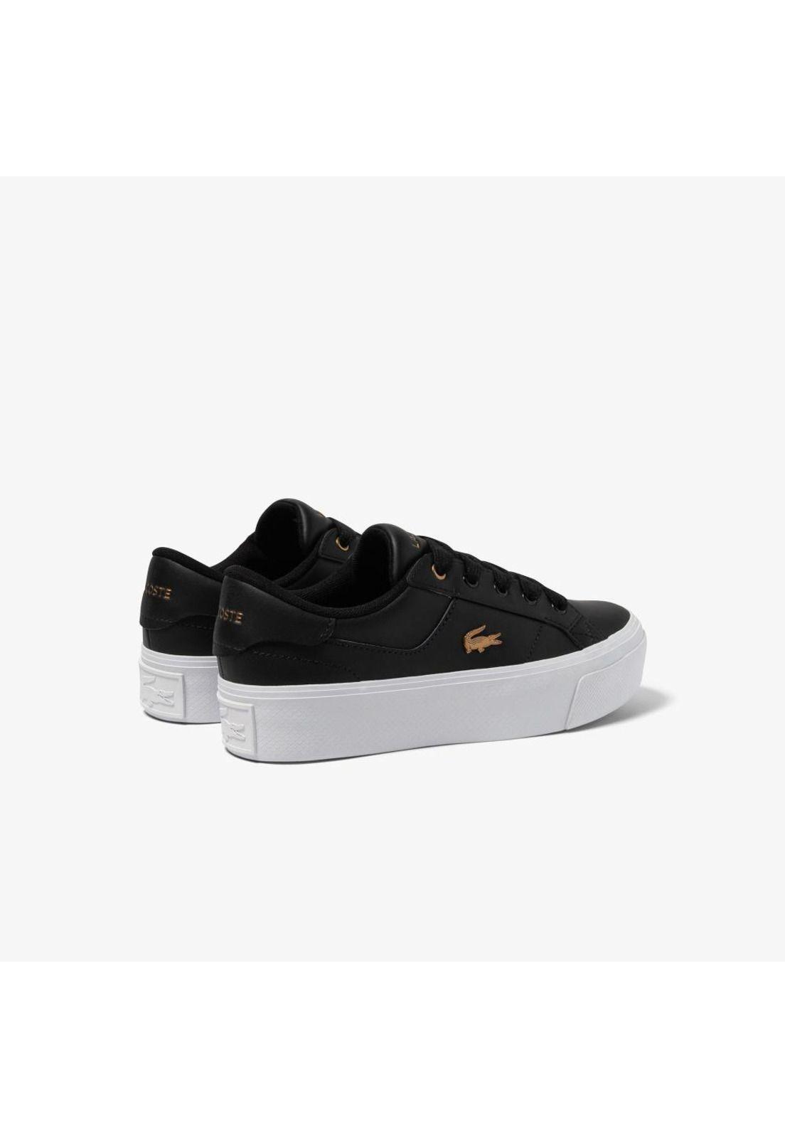 Zapatilla urbana Lacoste ZIANE PLATFORM Mujer Negro-2