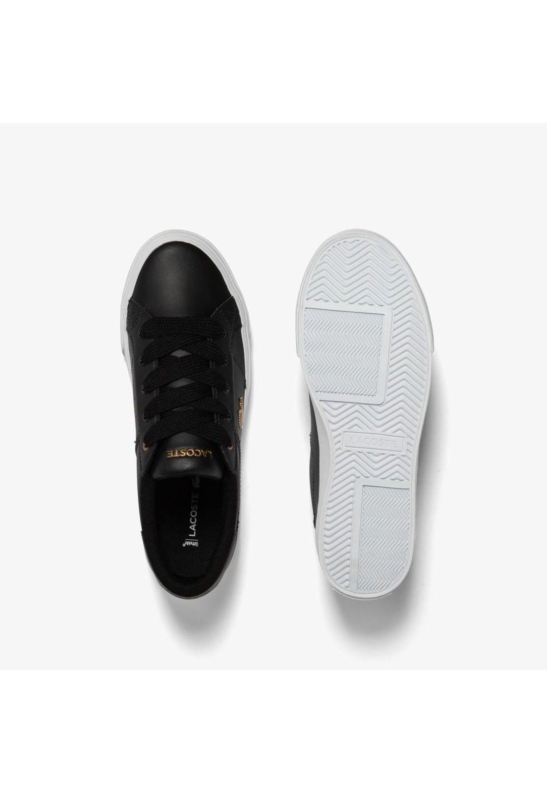 Zapatilla urbana Lacoste ZIANE PLATFORM Mujer Negro-3