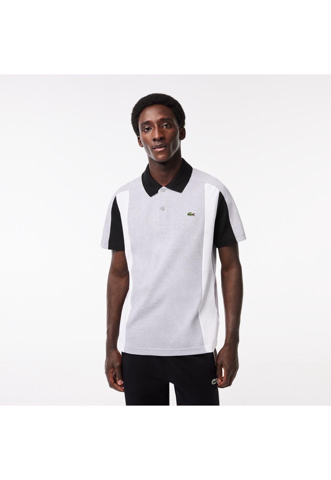 Polera Polo Lacoste PH130 Hombre Negro-0
