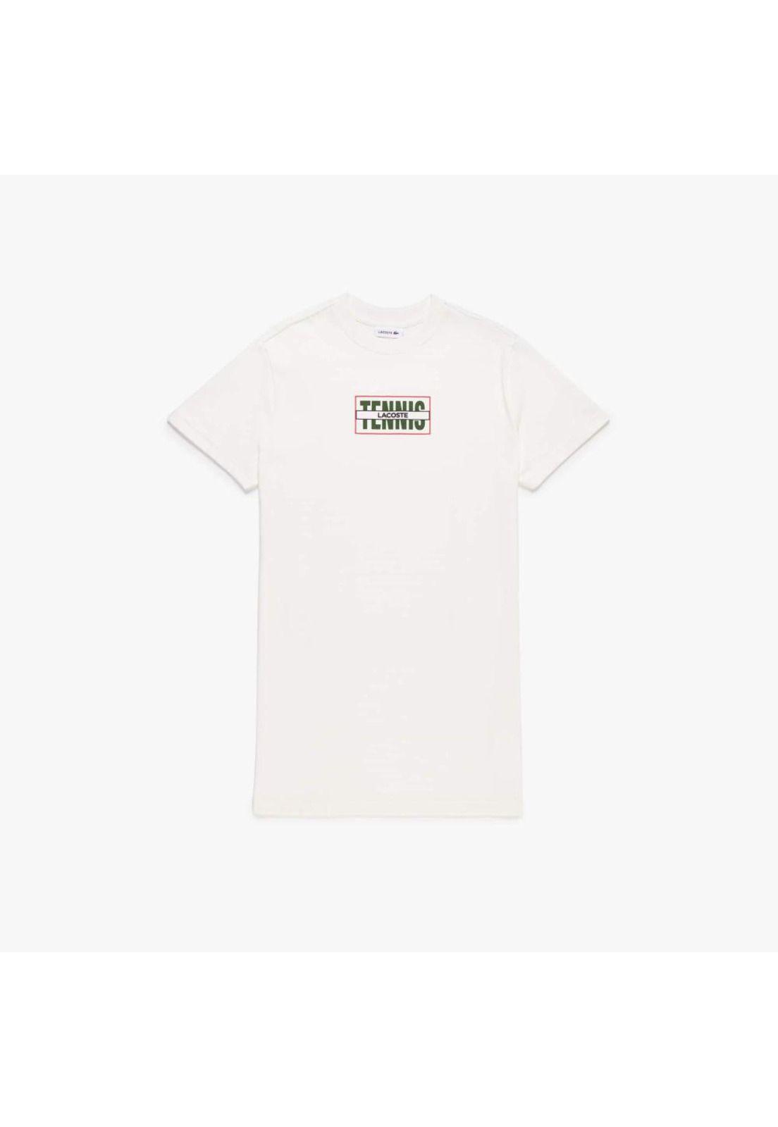 Vestido Lacoste EF454 Mujer Blanco-0