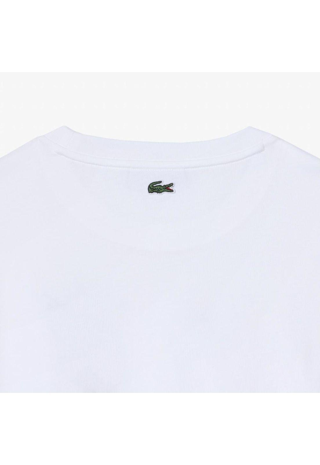 Polera Lacoste TF2523 Mujer Blanco-4