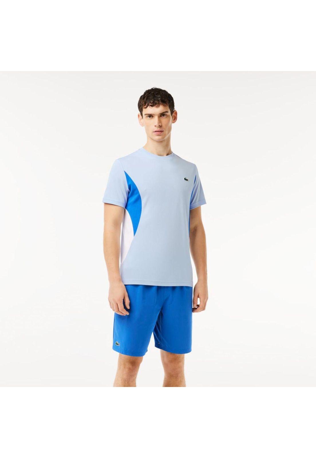 Polera Lacoste TH7539 Hombre Celeste-0