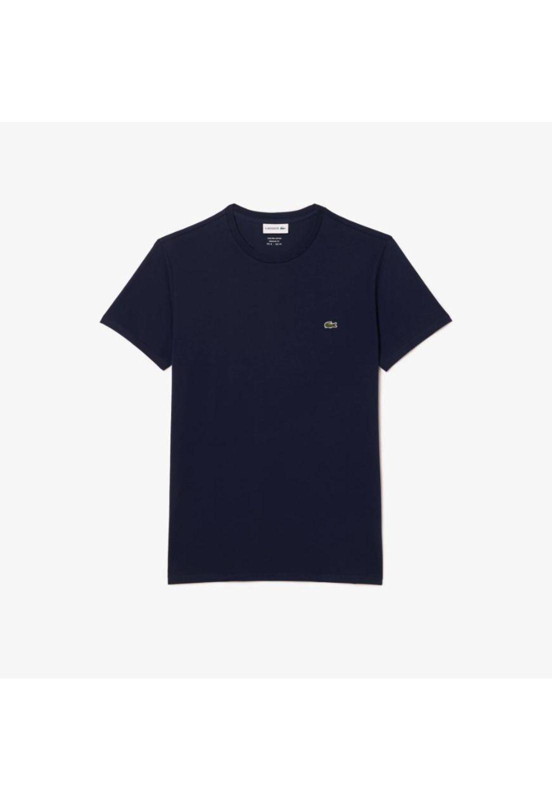 Polera Hombre Lacoste TH6709 Azul Marino-2