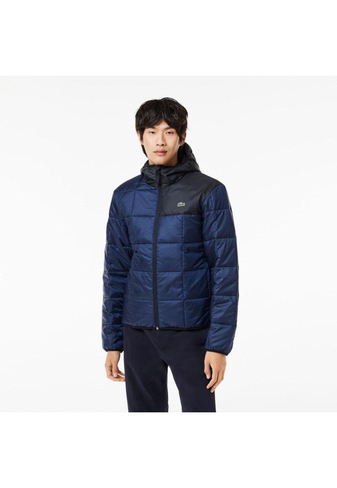 Parka Lacoste BH1666 Hombre Azul-0