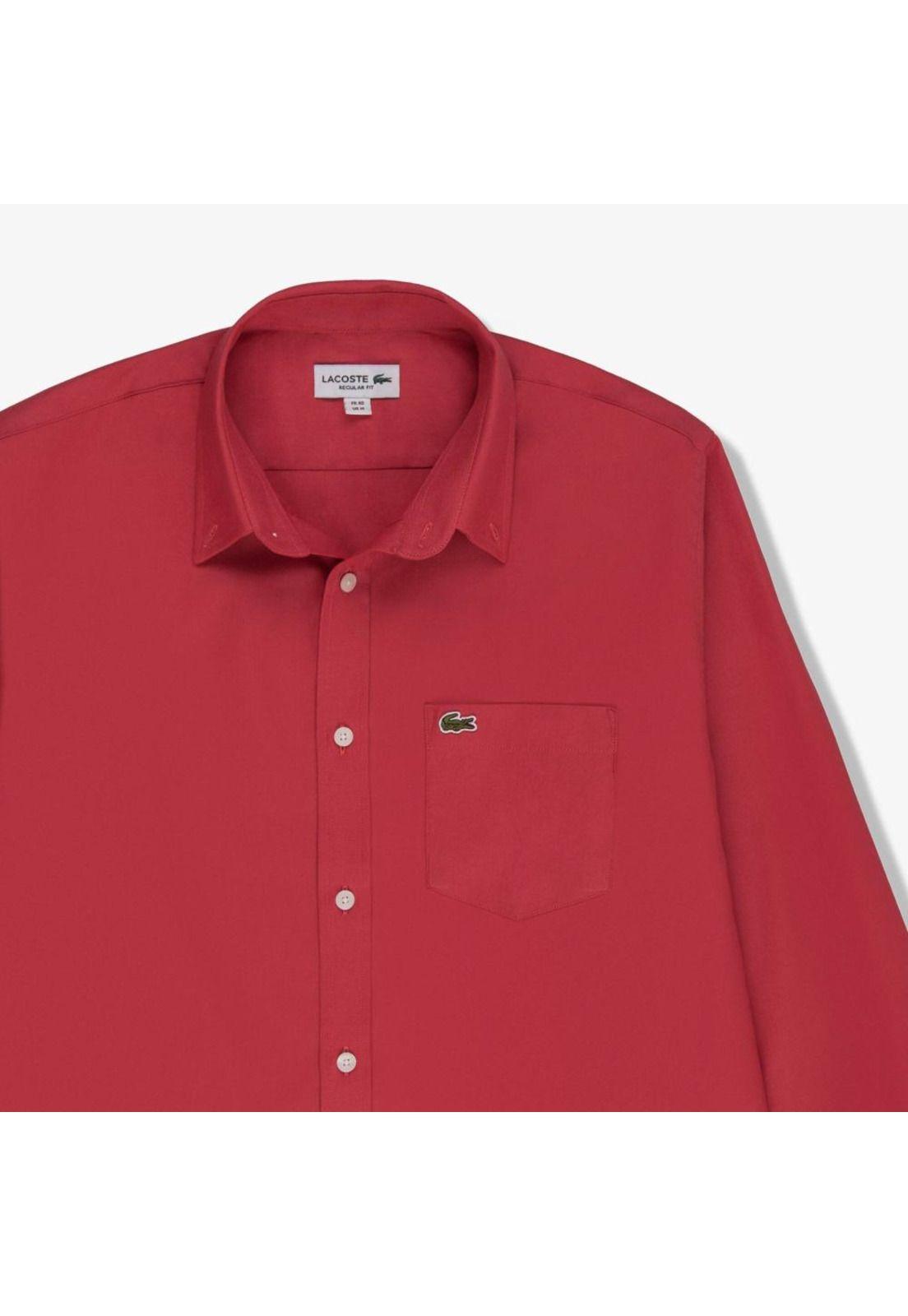 Camisa  Lacoste CH1032 Hombre Rosa-2