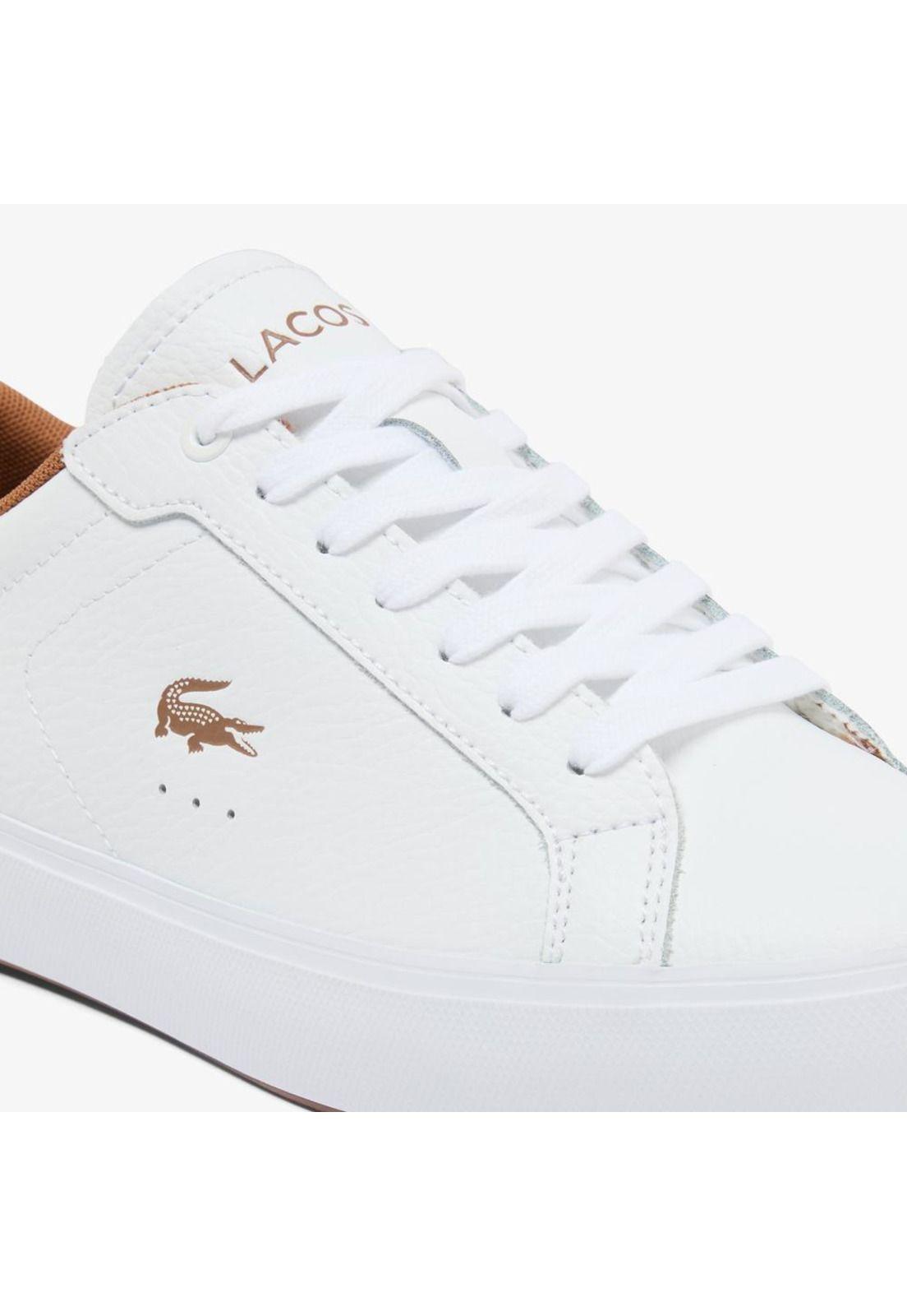 Zapatilla Urbana Mujer POWERCOURT Café Lacoste-5