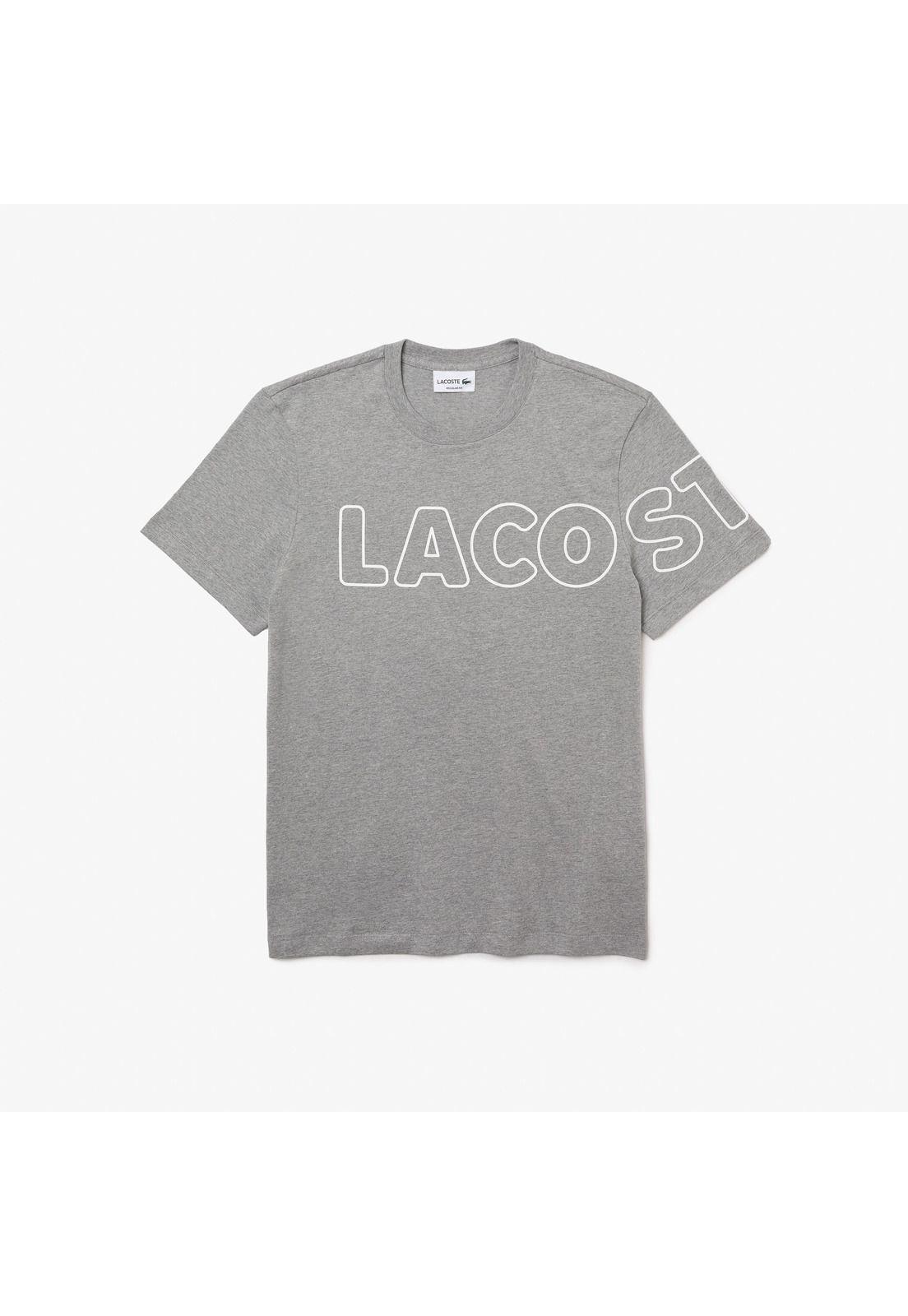 Polera Lacoste TH1741 Hombre Gris-1