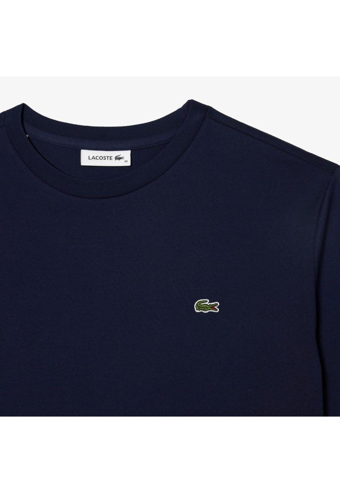 Polera Lacoste TF5441 Mujer Azul-5