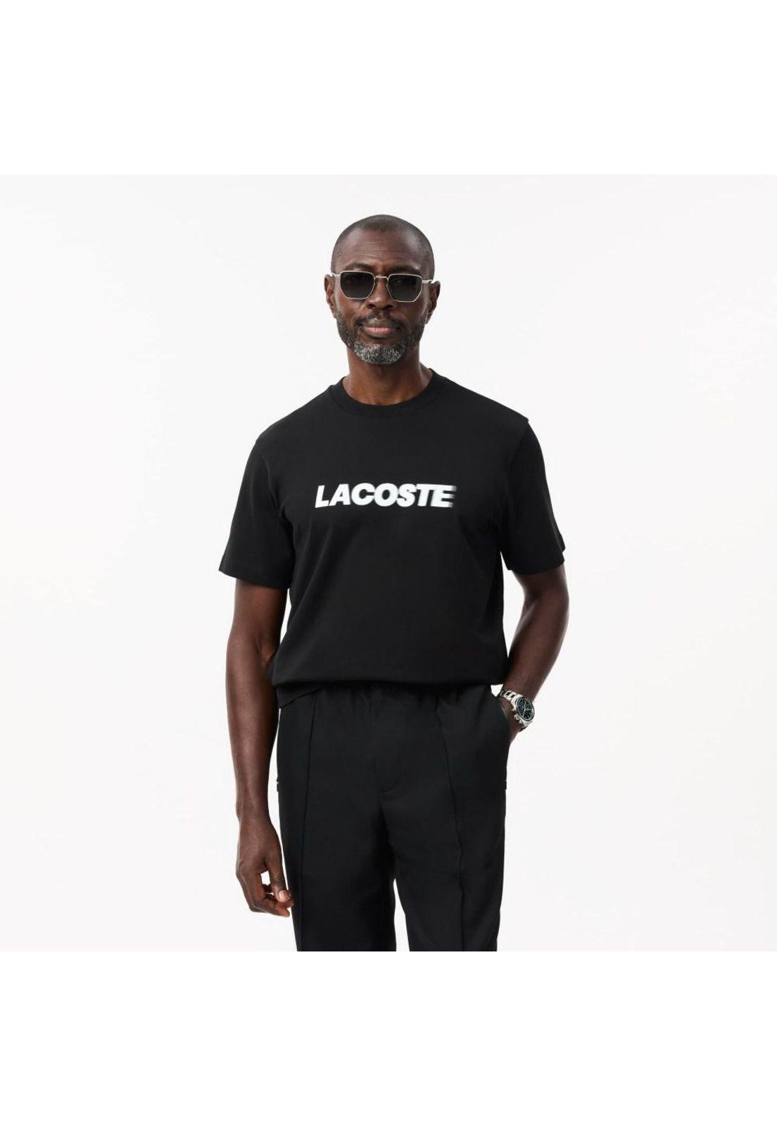 Polera Manga Corta Hombre Lacoste TH2861 Blanco-0