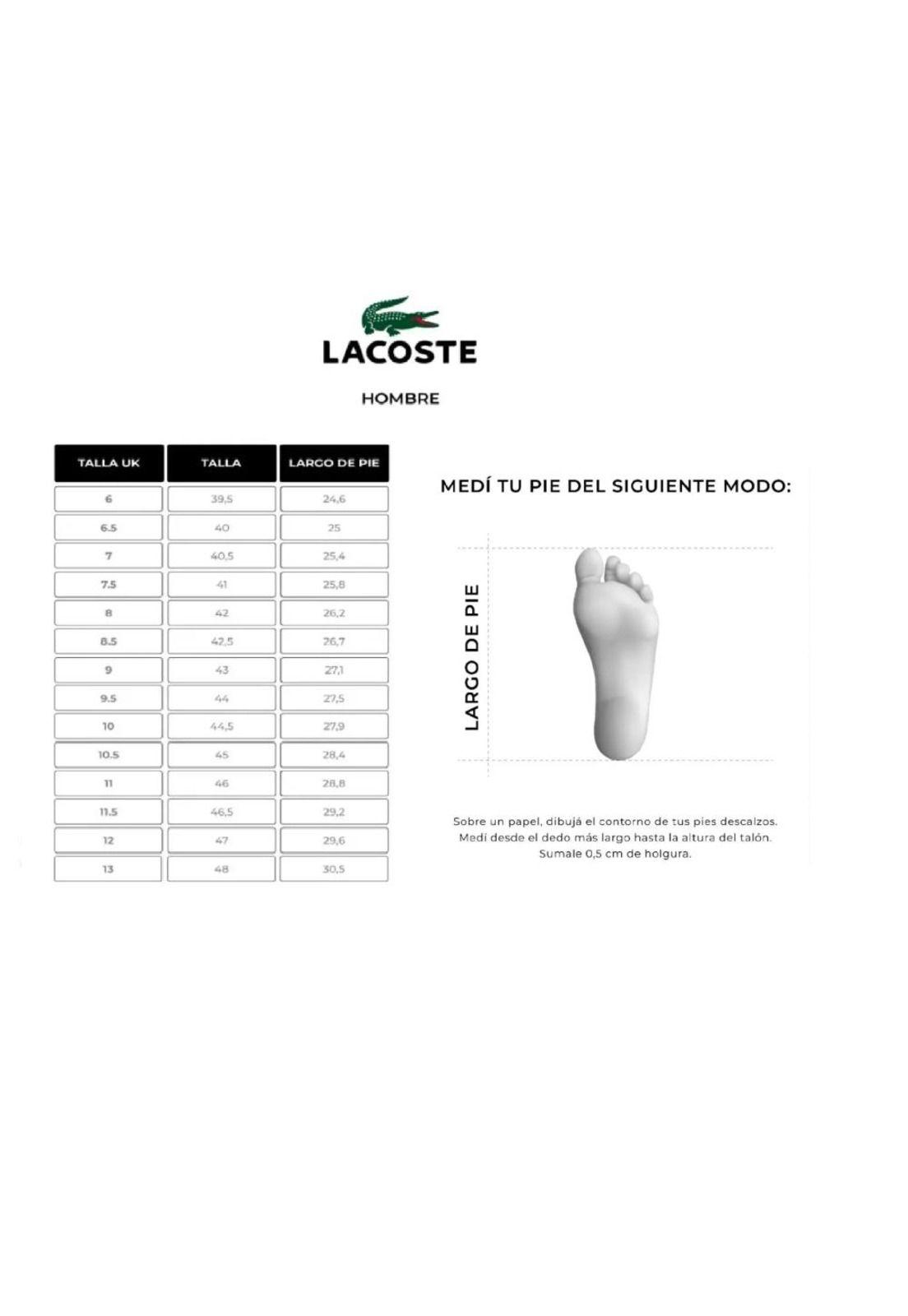 Zapatilla Urbana Lacoste  AG-LT23 Ultra  Hombre Azul-6