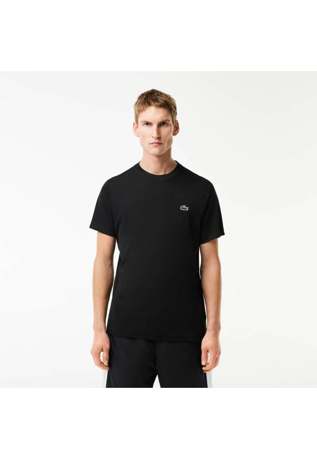 Polera  Lacoste TH3401 Hombre Negro-0