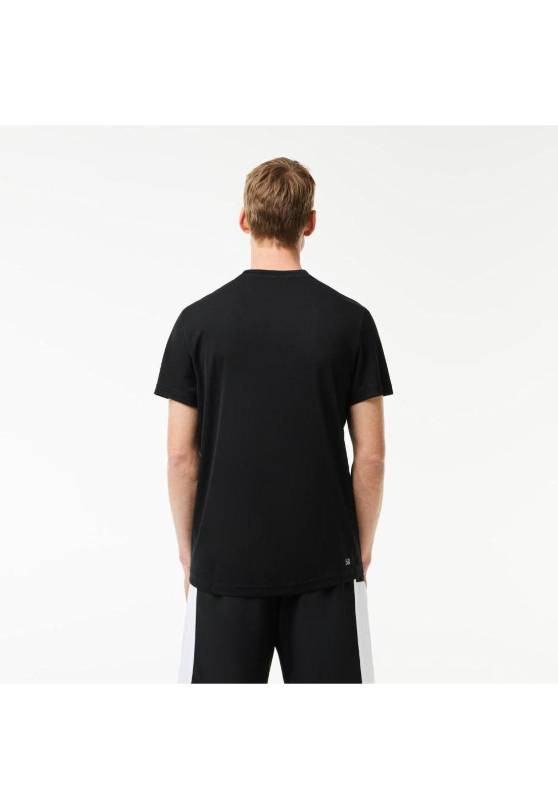 Polera  Lacoste TH3401 Hombre Negro-2