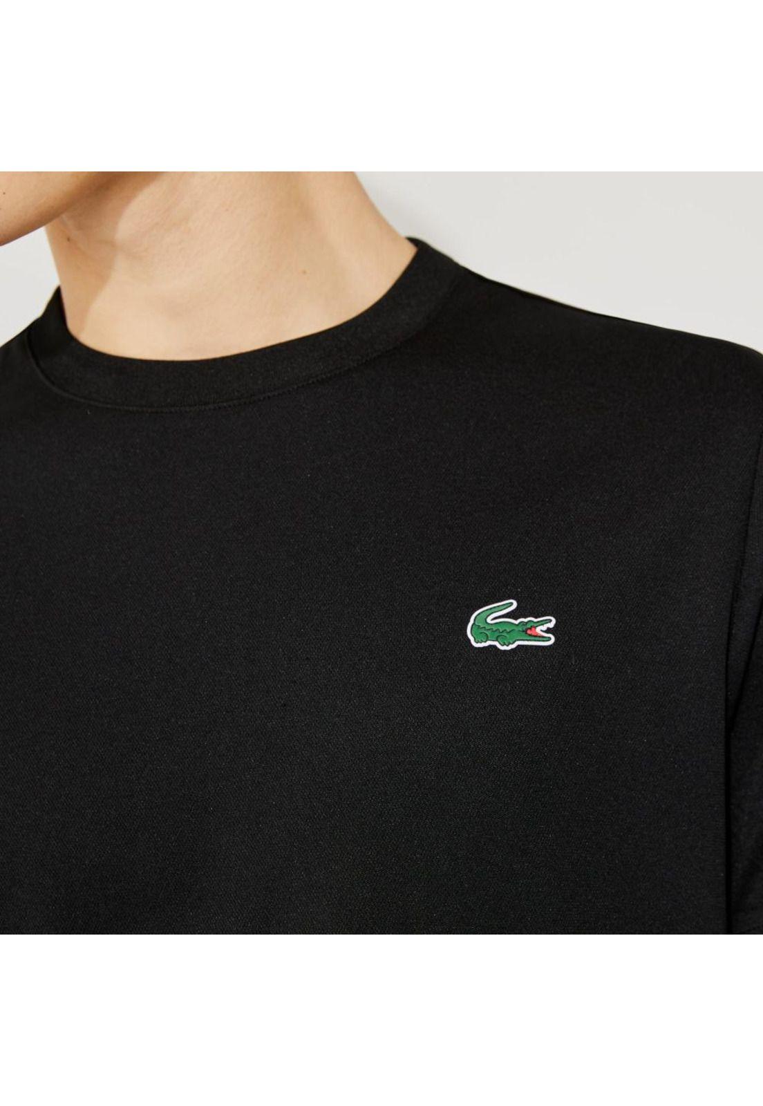 Polera  Lacoste TH3401 Hombre Negro-4