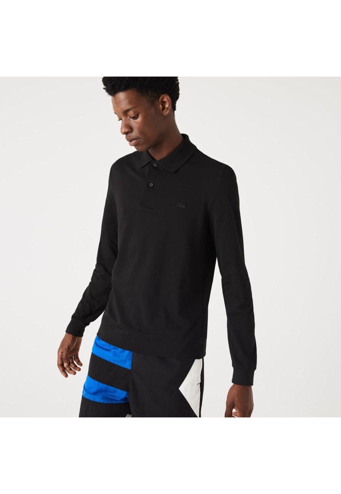 Polera Polo Lacoste PH9525 Hombre Negro-0