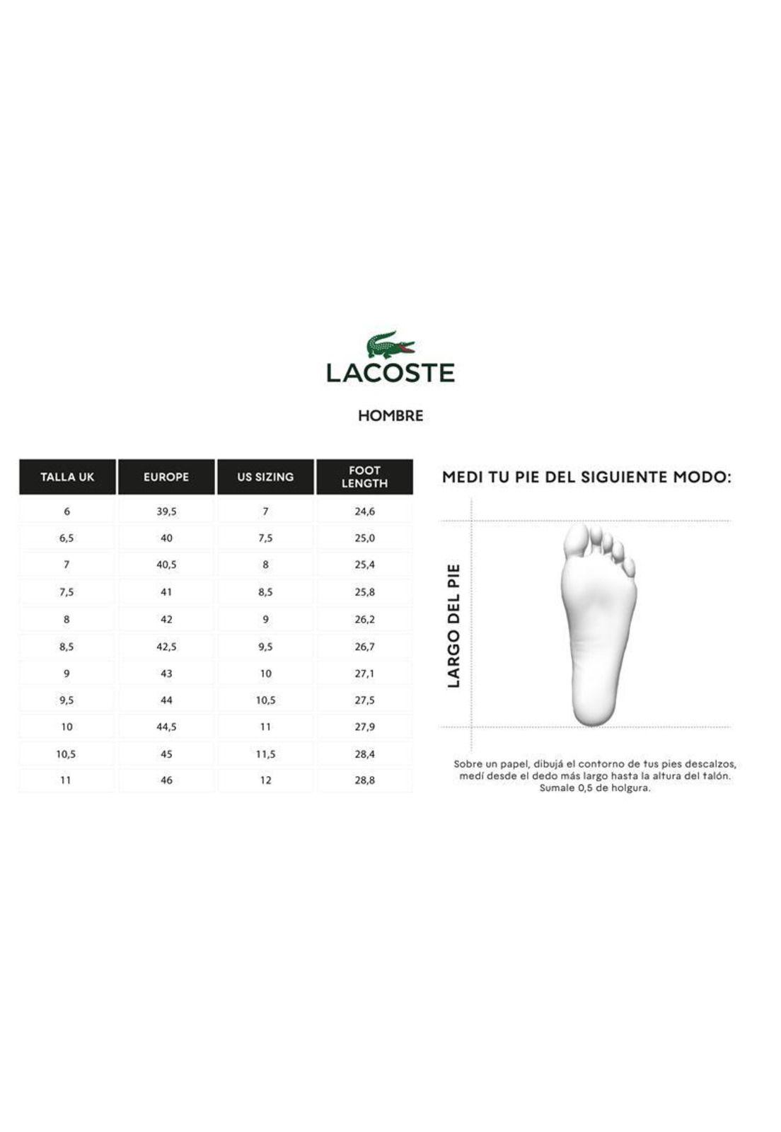 Zapatilla Urbana Lacoste L-SPIN DELUXE 3.0 Hombre-6