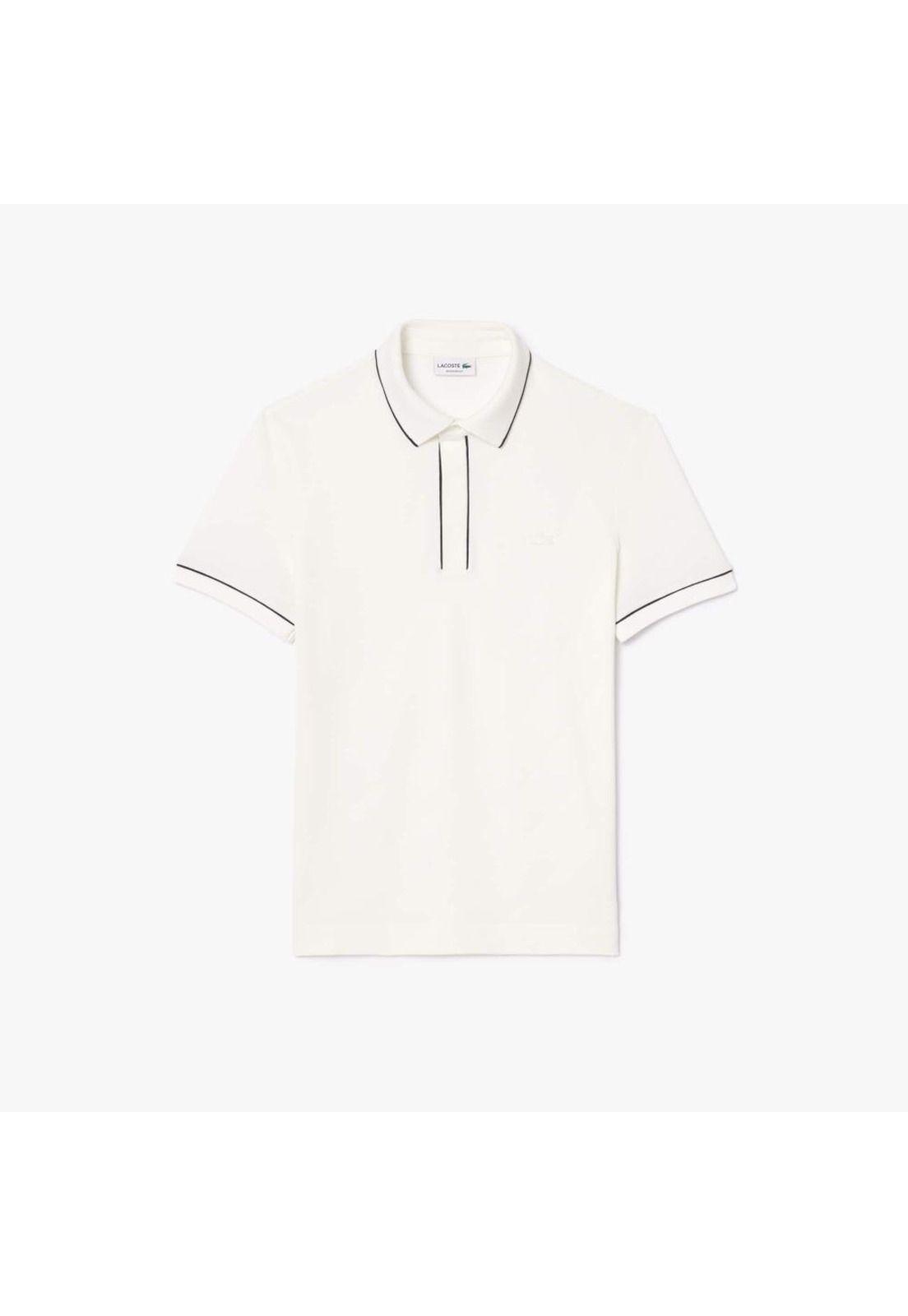 Polera Polo Lacoste PH8184 Hombre Blanco-2