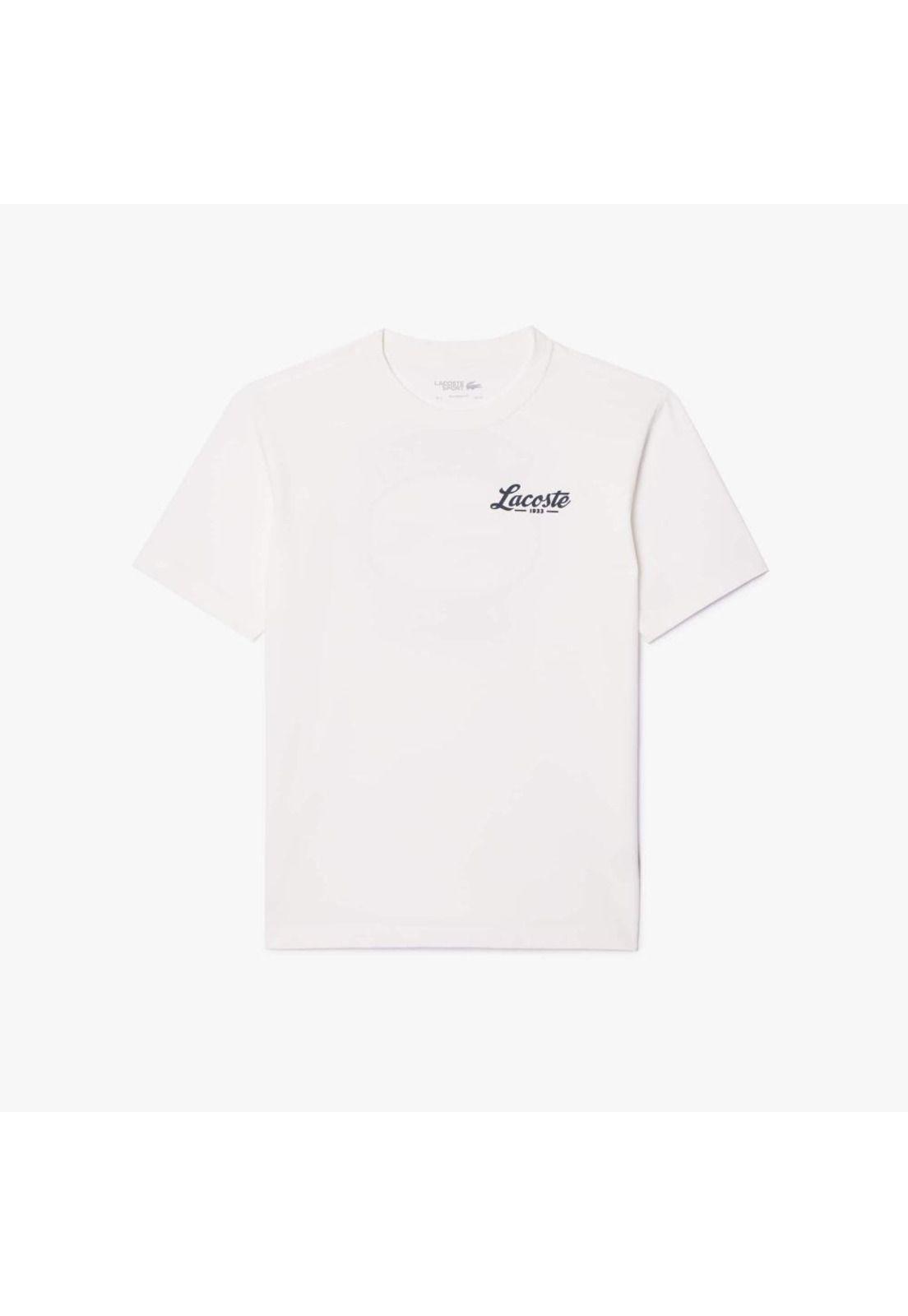 Polera  Lacoste TH7586 Hombre Blanco-1
