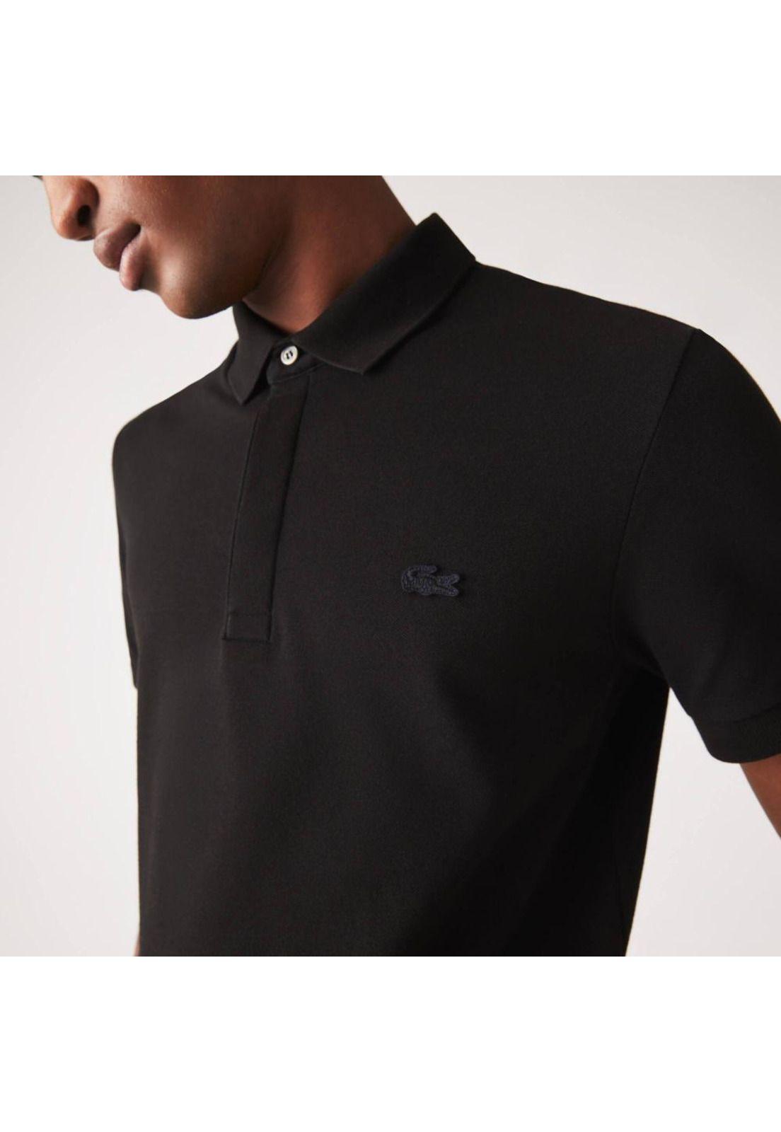 Polera Polo Algodón Hombre Lacoste PH5522 Azul-3
