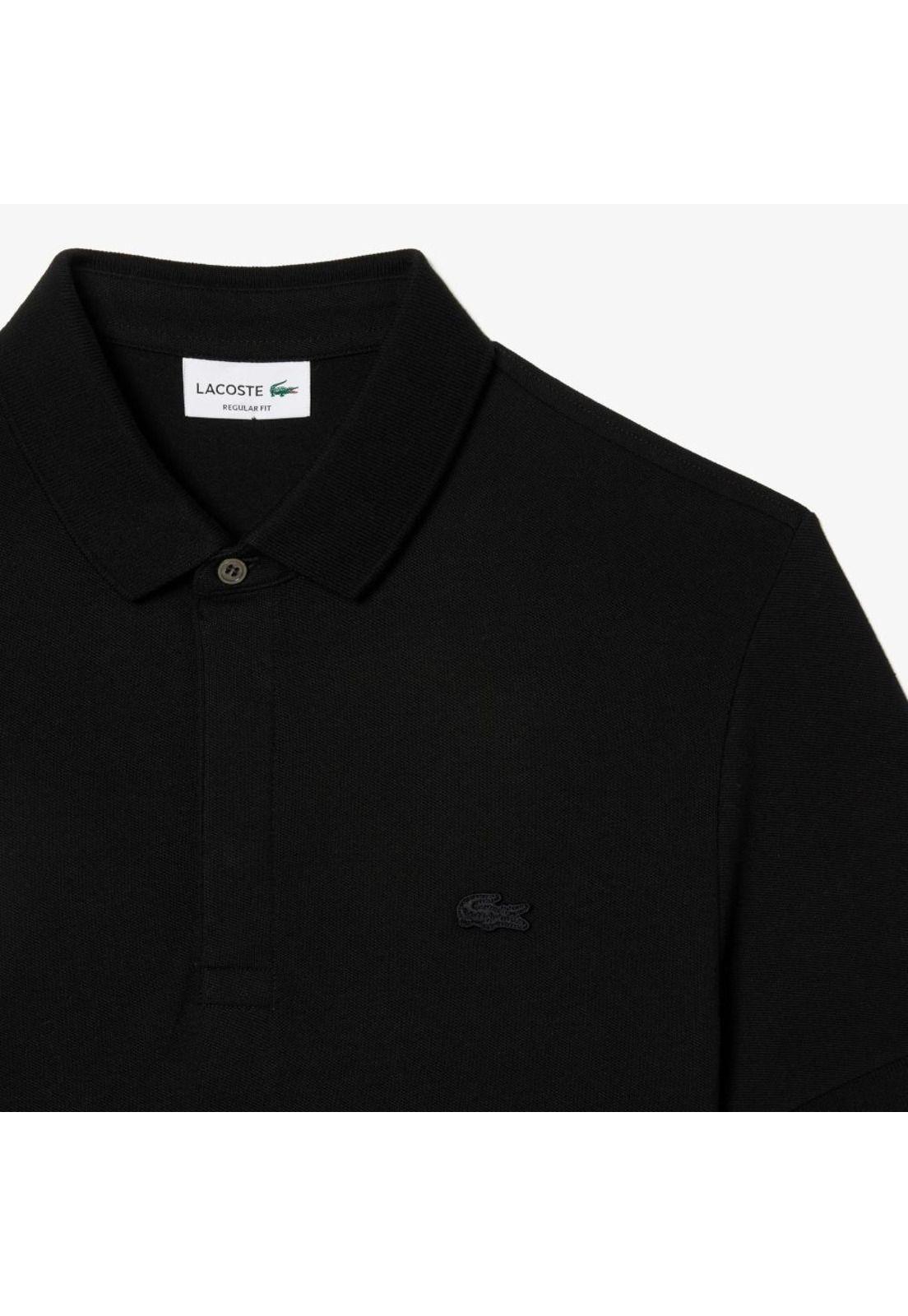 Polera Polo Algodón Hombre Lacoste PH5522 Azul-5