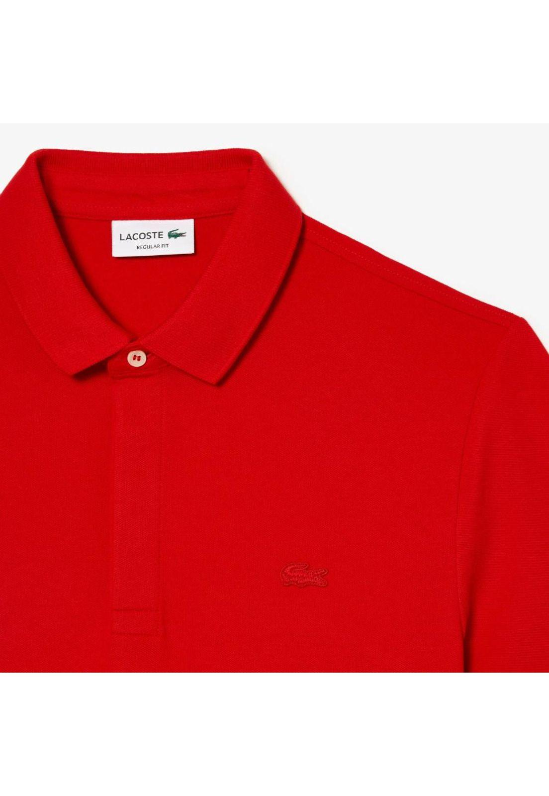 Polera Polo Lacoste PH5522 Hombre Rojo-5