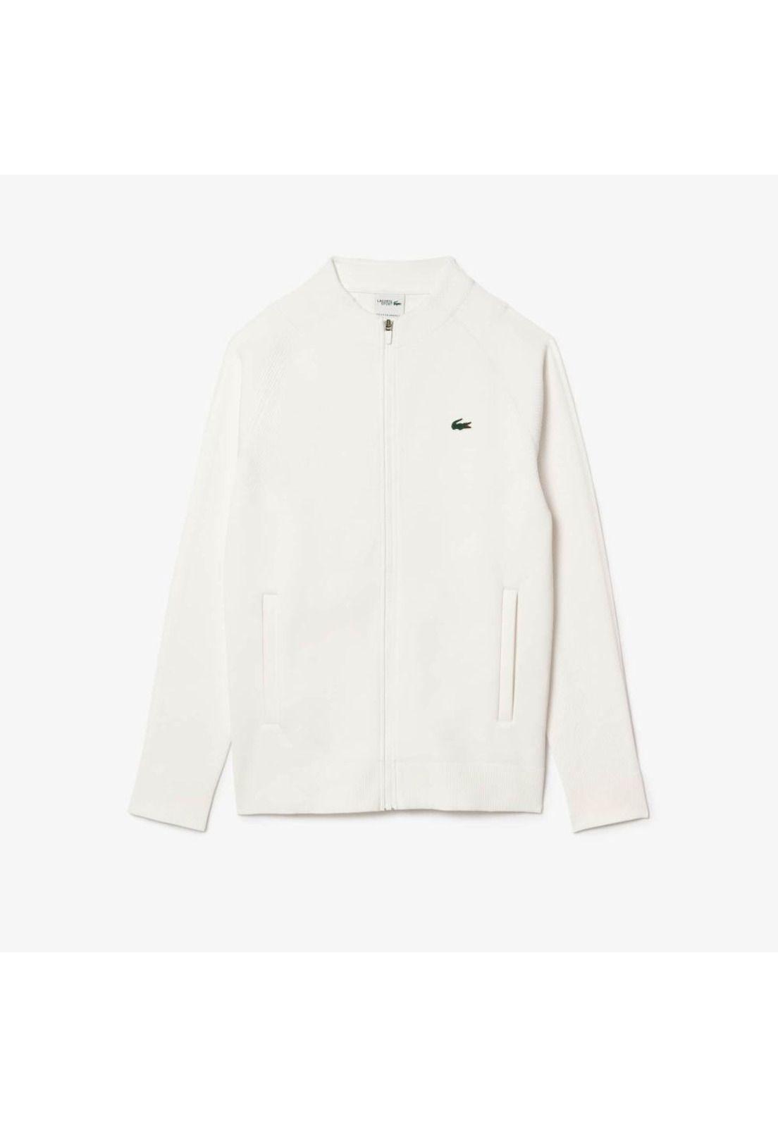 Poleron Lacoste SH7541 Hombre Blanco invierno-2