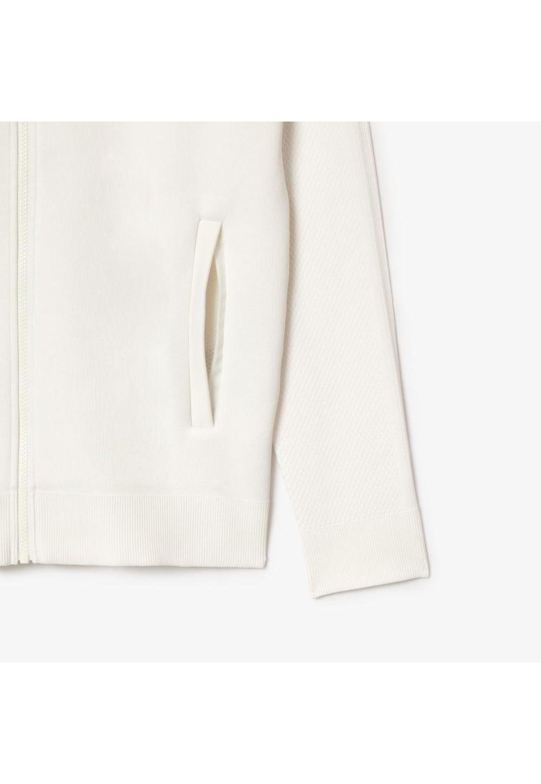 Poleron Lacoste SH7541 Hombre Blanco invierno-3