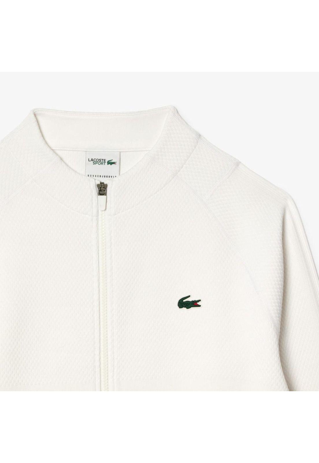 Poleron Lacoste SH7541 Hombre Blanco invierno-4