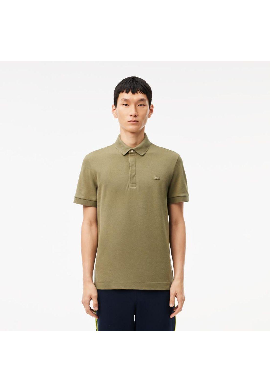 Polera Polo Algodón Hombre Lacoste PH5522 Azul-0