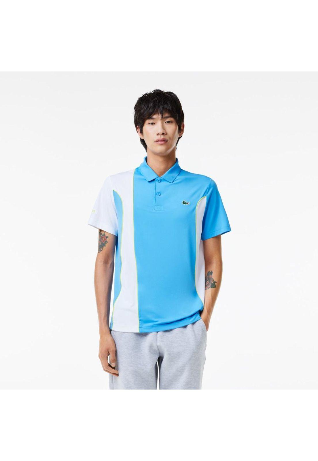 Polera Lacoste DH354 Hombre Azul-0