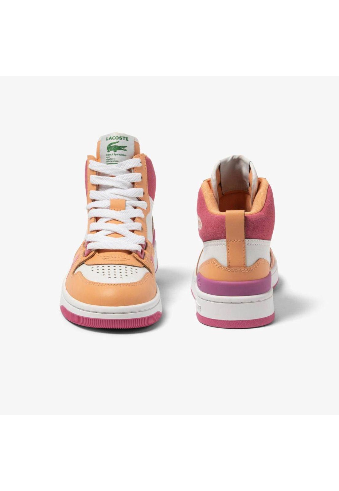 Zapatilla Urbana Lacoste L001  Mujer Naranja-4